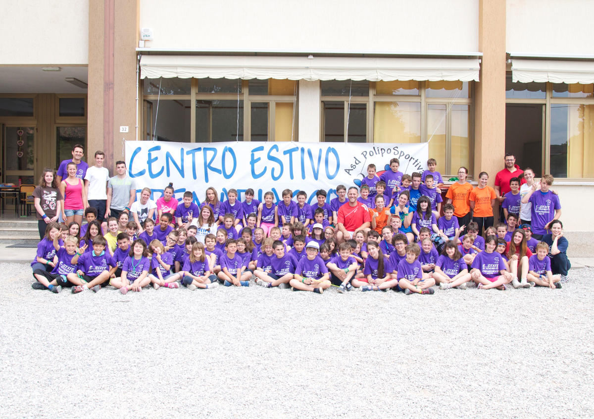 Foto di gruppo centro estivo 2014